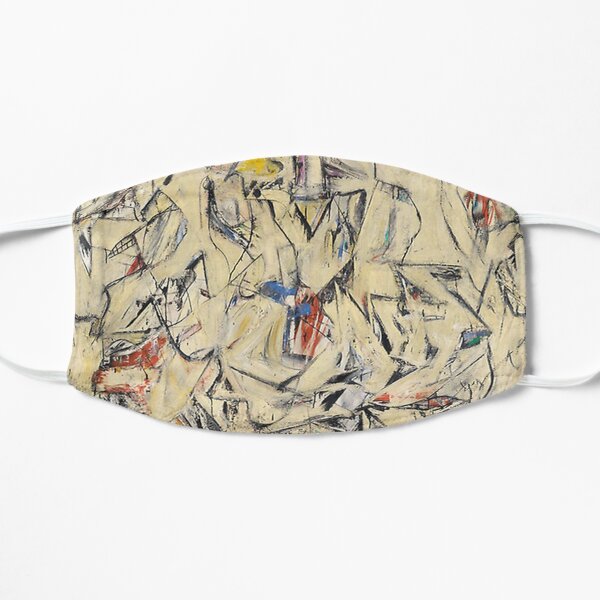 Excavation - Willem de Kooning Flat Mask