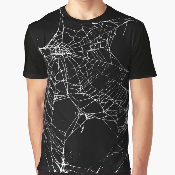 Goth SpiderWeb Graphic T-Shirt