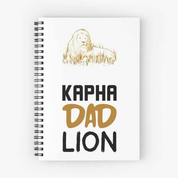 Item preview, Kapha Dad Lion designed and sold by Ayurveda Fun Store.
