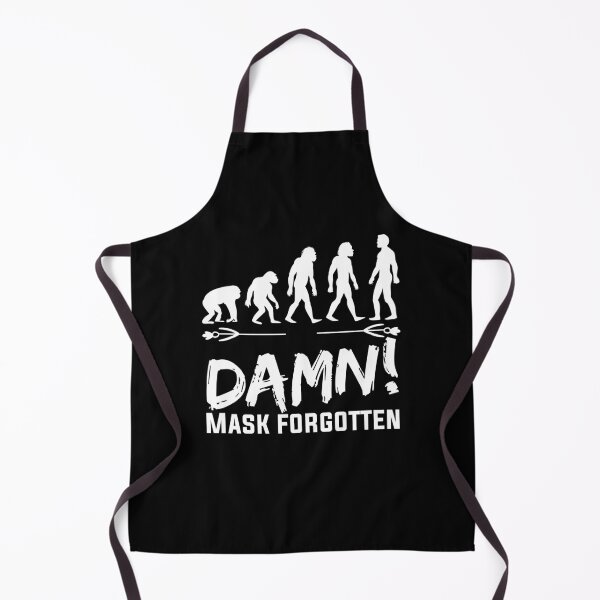 Item preview, Damn mask forget funny saying designed and sold by shurikaner.