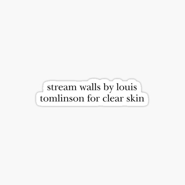 Louis Tomlinson - Walls: lyrics and songs