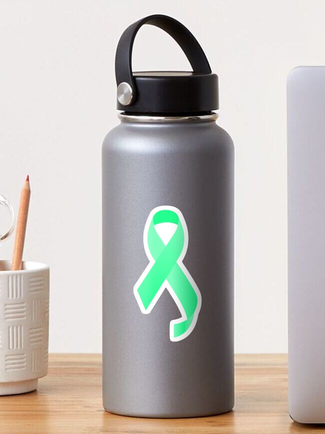 Mental Health Awareness Ribbon Sticker for Sale by creativeloft