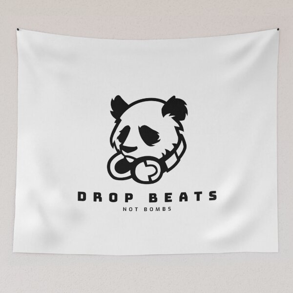 Item preview, Panda DJ: Drop Beats Not Bombs designed and sold by friendlyspoon.