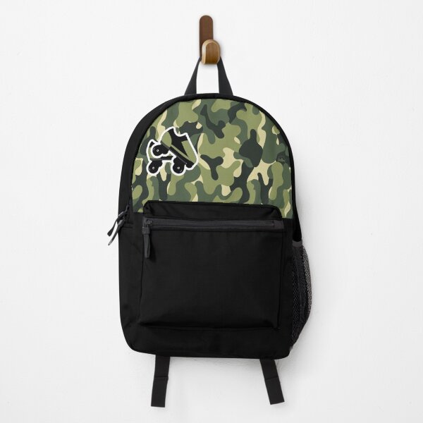 Item preview, CAMO Army Green Low Top Roller Skate Design designed and sold by Choopy Clothing.