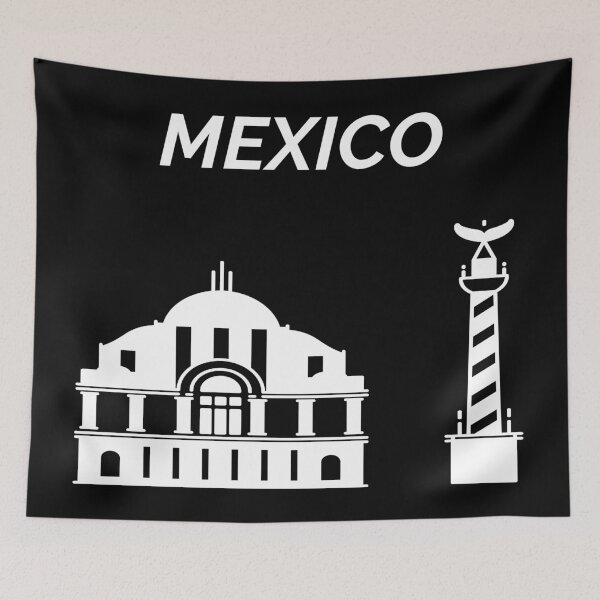 Item preview, Mexico City Skyline. designed and sold by marosharaf.