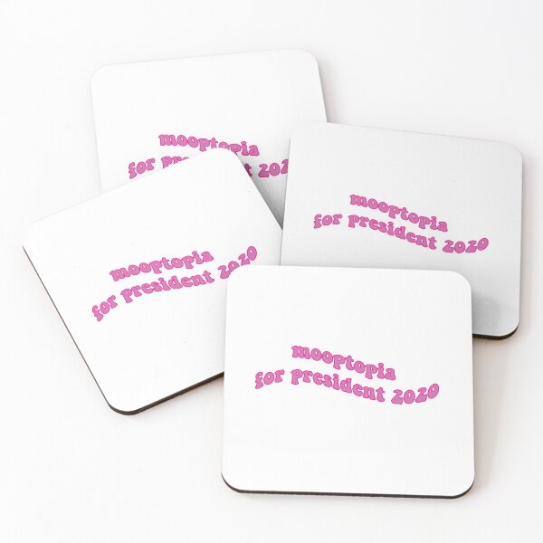 Item preview, mooptopia for president 2020 designed and sold by helenabello.