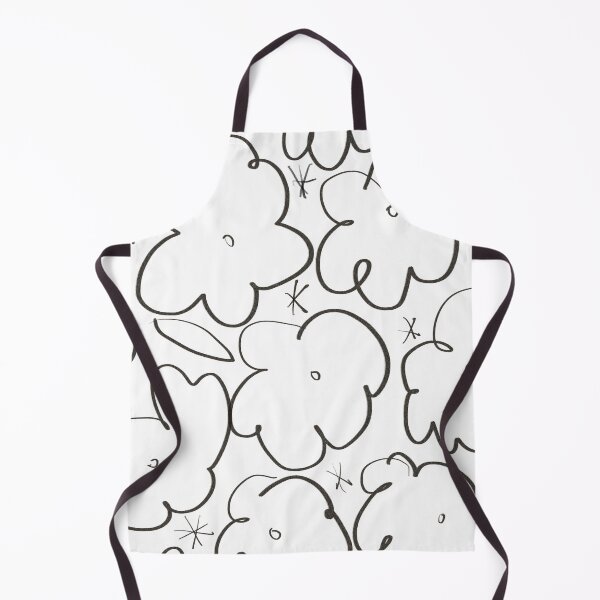 Item preview, Bold blooms - Black & White designed and sold by fossdesign.