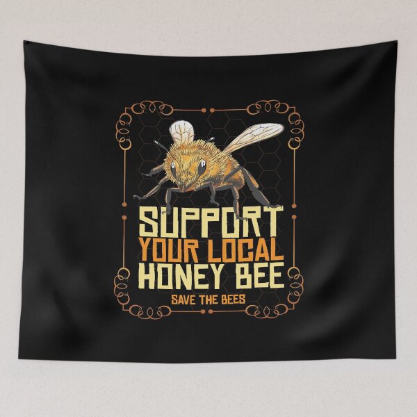 Item preview, Support Your Local Honey Bee Beekeeper Honey designed and sold by MooonTees.
