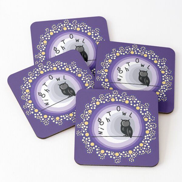 Item preview, Night Owl, Moon and Starry Sky designed and sold by laughingplace55.
