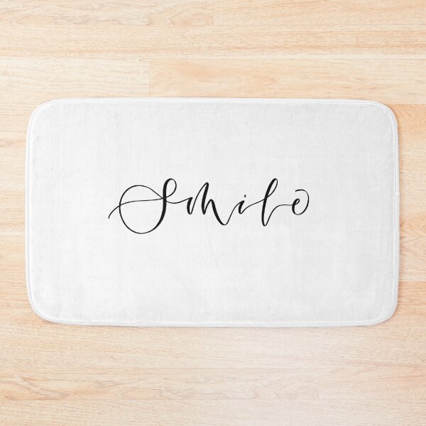 Item preview, Smile - modern calligraphy  designed and sold by amyverse.