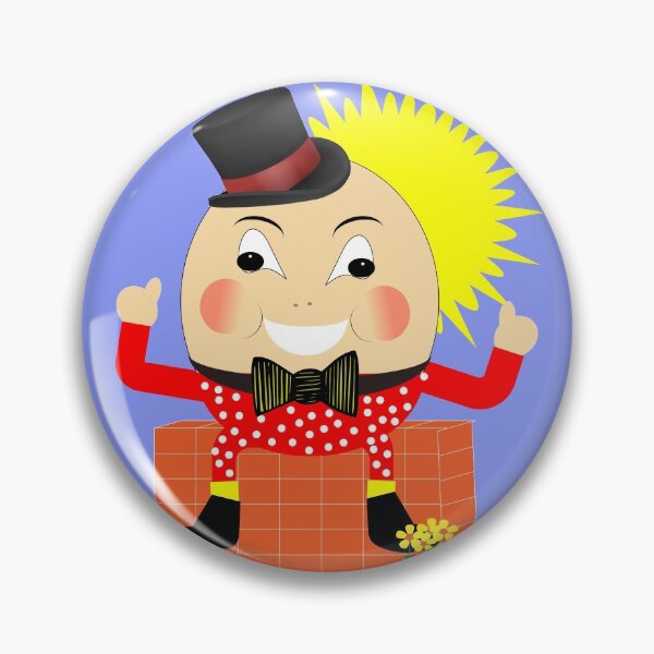 Item preview, Humpty Dumpty Sat On A Wall Cute Kids Nursery Rhyme Character designed and sold by Artification.