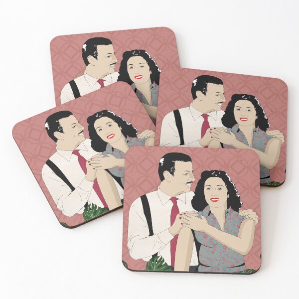 Item preview, Layla Murad & Anwar Wagdi designed and sold by Tameralahmarart.