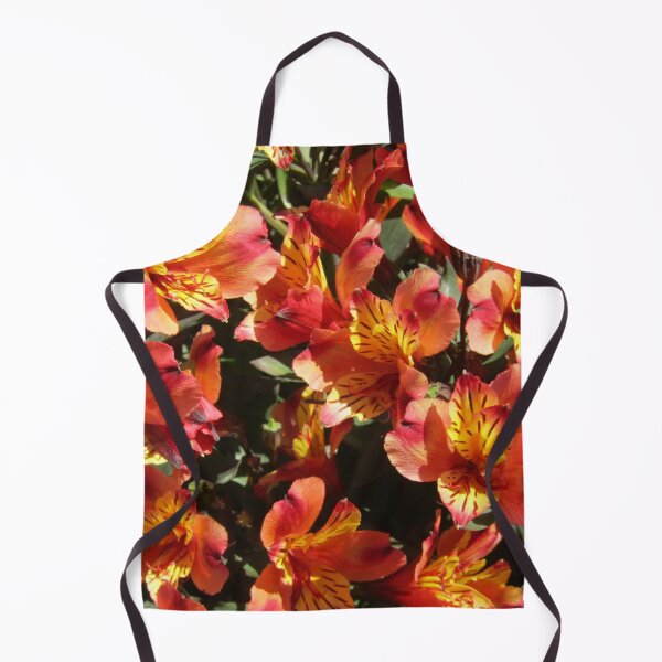 Item preview, Flame red Asiatic lilies. designed and sold by joshuarainbird.
