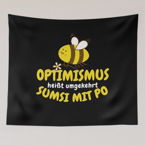 Item preview, Optimismus Sumsi Mit Po Bee Beekeeper designed and sold by MooonTees.