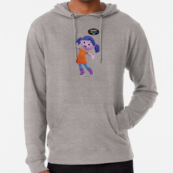 Charlie's Colorforms City - Violet Lightweight Hoodie