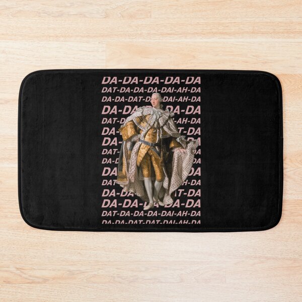 Item preview, Hamilton: King George III DA DA DA DA DA (pink text) designed and sold by Ofeefee.