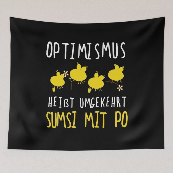 Item preview, Optimismus Sumsi Mit Po Bee Beekeeper designed and sold by MooonTees.
