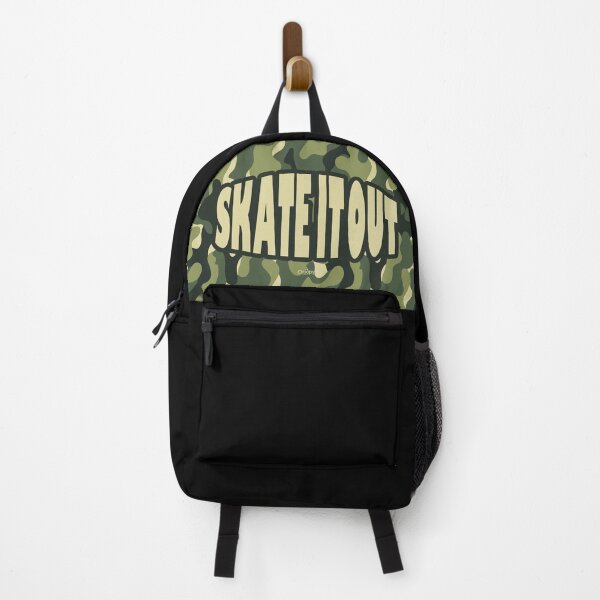 Item preview, CAMO Army Green Skate it Out Skate Design designed and sold by Choopy Clothing.