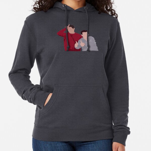 Joey and Chandler Lightweight Hoodie