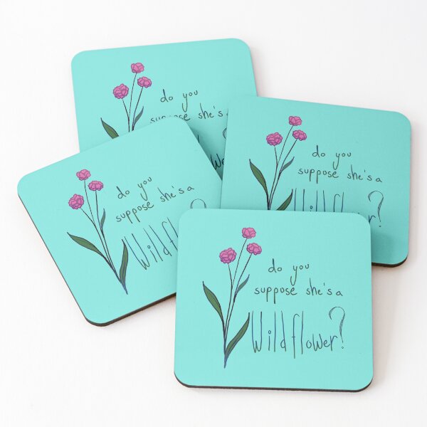 Item preview, "Do You Suppose She's A Wildflower" Doodle designed and sold by The Water Nerd.
