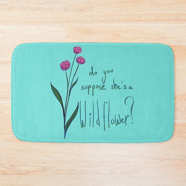 Item preview, "Do You Suppose She's A Wildflower" Doodle designed and sold by The Water Nerd.