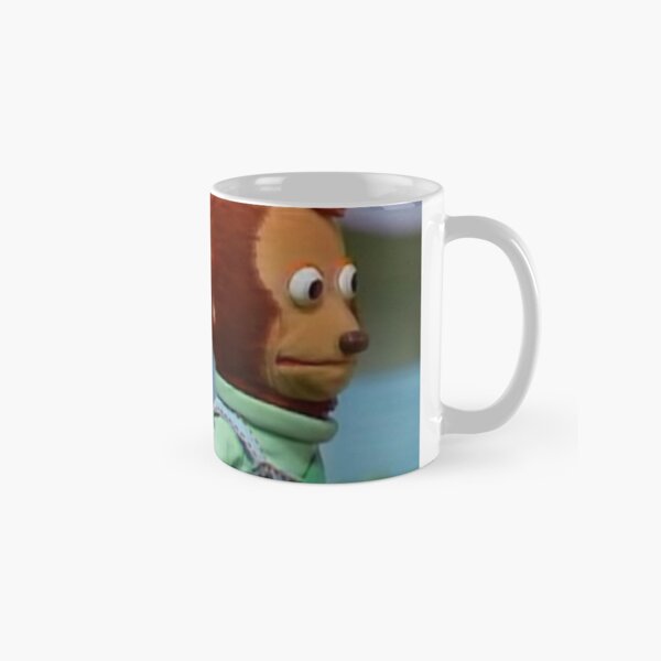 Monkey Looking Away Meme Mug