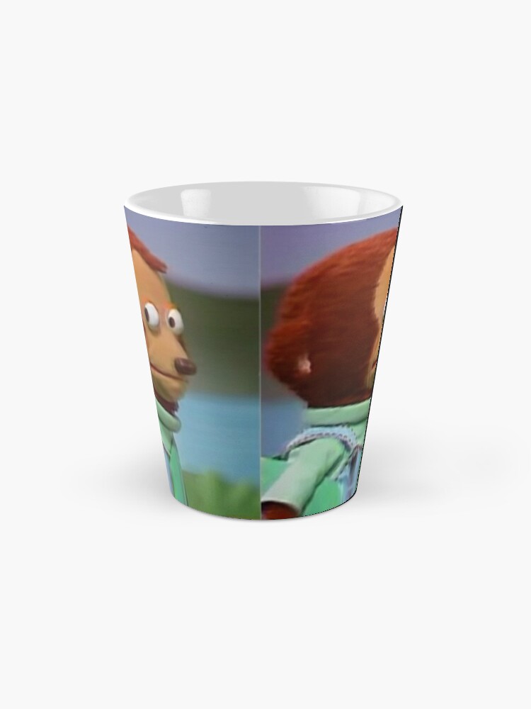 Monkey Looking Away Meme Mug