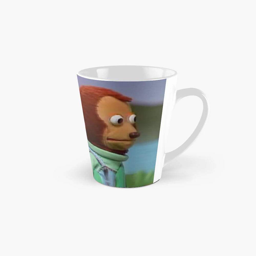 Monkey Looking Away Meme Mug