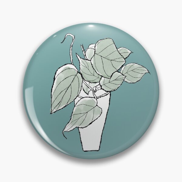 Item preview, Hand Drawn Philodendron Micans Aroid Houseplant Art designed and sold by Chee Sim.
