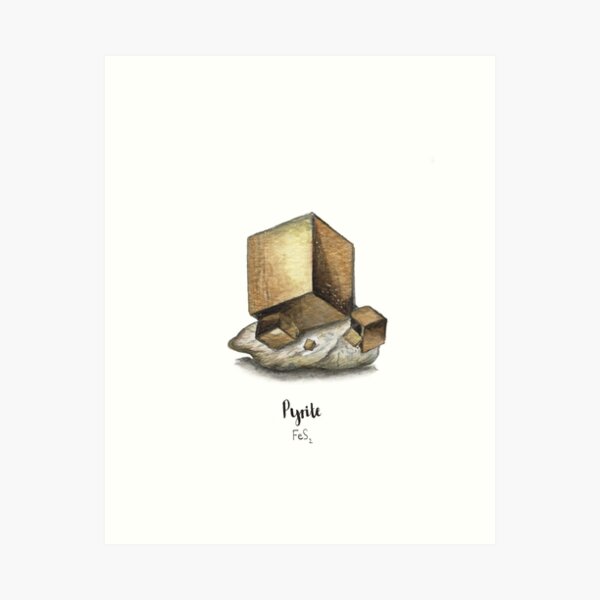 Pyrite Art Print