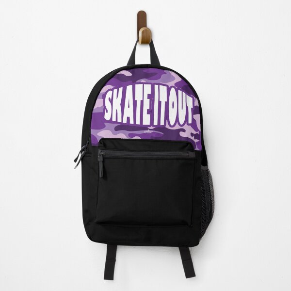 Item preview, CAMO Purple Skate it Out Skate Design designed and sold by Choopy Clothing.