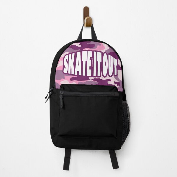 Item preview, CAMO Pink and Purple Skate it Out Skate Design designed and sold by Choopy Clothing.