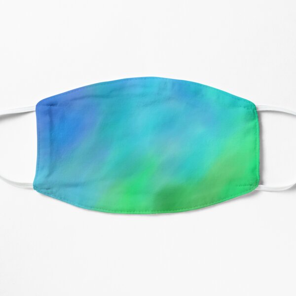 Paradise in watercolor Flat Mask