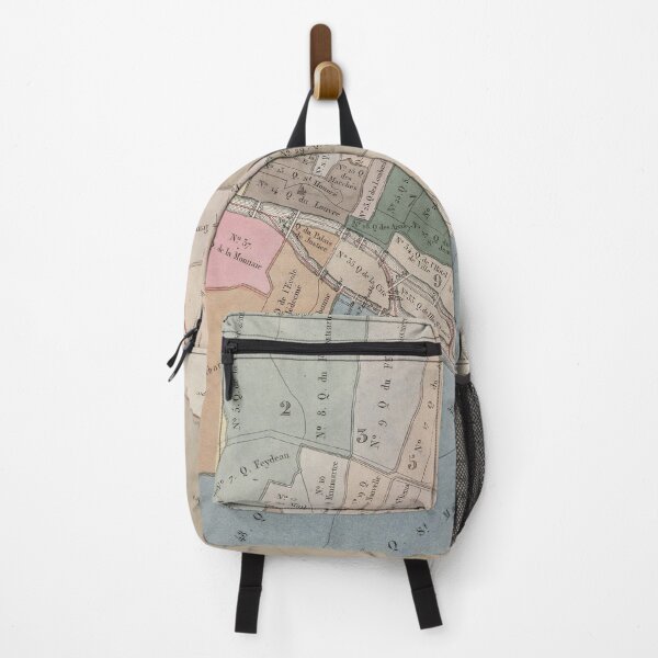 Item preview, Vintage Map of Paris Neighborhoods (1836) designed and sold by BravuraMedia.