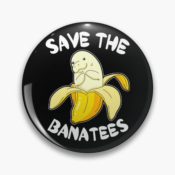 Item preview, Save The Manatees Manatee Banana Banatee Floaty Potato Manatee designed and sold by DSWShirts.