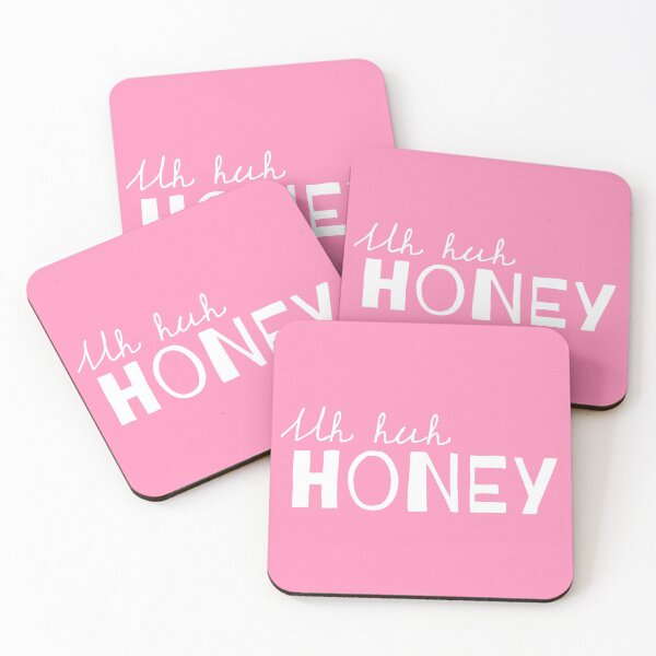 Item preview, Uh Huh Honey - Cute Girly Sayings  designed and sold by Aryeh Studio.