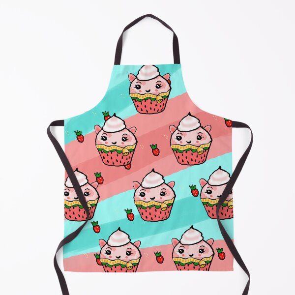 Item preview, Strawberry Cow Cupcake pattern seamless designed and sold by kestrada2906.