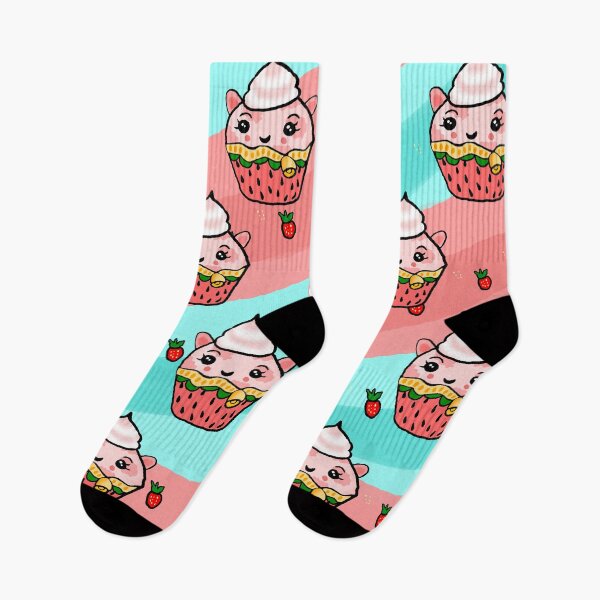 Item preview, Strawberry Cow Cupcake pattern seamless designed and sold by kestrada2906.