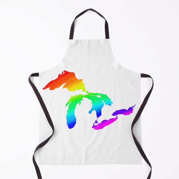 Item preview, Rainbow Great Lakes  designed and sold by The Water Nerd.