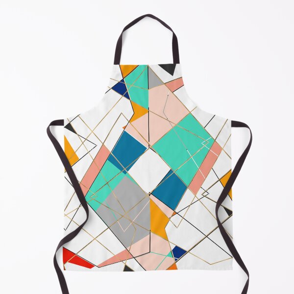 Item preview, gold colorful geometric pattern designed and sold by InovArtS.