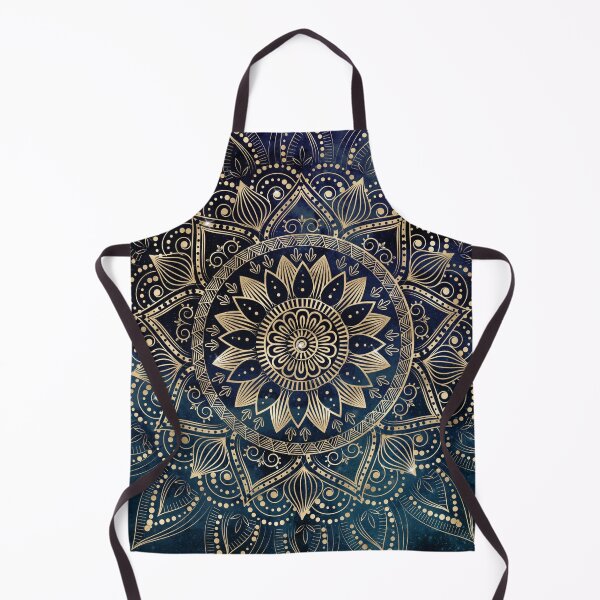 Item preview, Elegant Gold Mandala Blue Galaxy designed and sold by InovArtS.