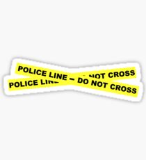 Police Line - Do Not Cross Sticker