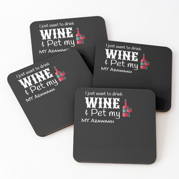 Item preview, Drink Wine and Pet My Azawakh designed and sold by IcyTees.