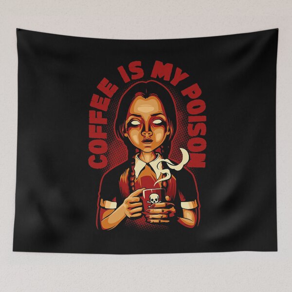 Item preview, Wednesday, Coffee Is My Poison designed and sold by ozumdesigns.