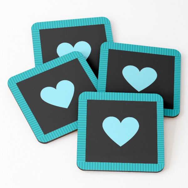 Item preview, Teal Heart designed and sold by Enid Guinn.