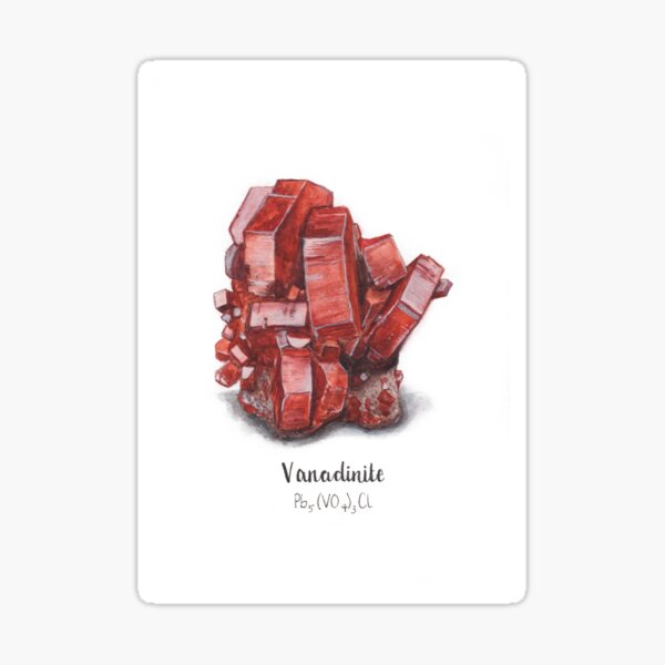 Vanadinite Sticker