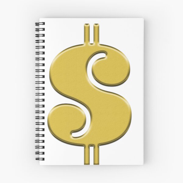 Item preview, signo de dólar de oro designed and sold by ESSjLAY.