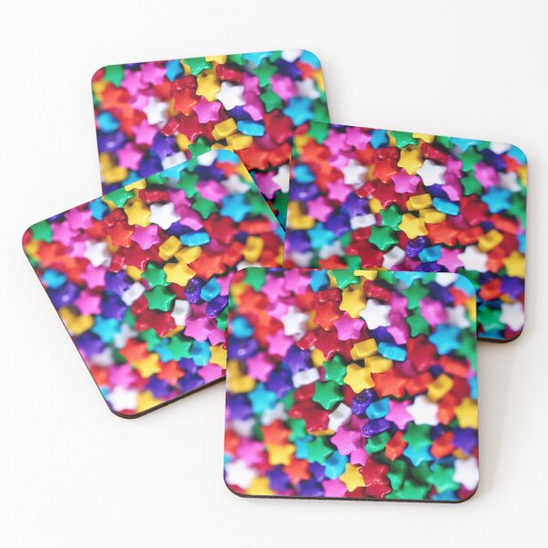 Item preview, Rainbow Candy Star Sprinkles designed and sold by newburyboutique.