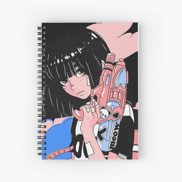 90s Anime Aesthetic Stationery Redbubble