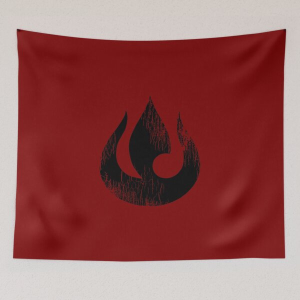 Item preview, Fire nation banner designed and sold by Mercatus.